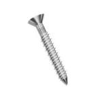 Powers 4124 1/4 x 2-3/4 Tapper Screw Anchor 410 Stainless Steel, Phillips Flat Head